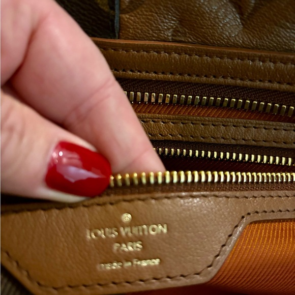 LOUIS VUITTON MAKES NOGRAM STRIPES MEDIUM BAG BORDEAUX - Picture 12 of 13